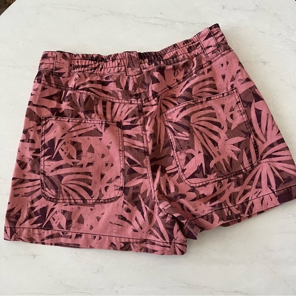 Free People Printed Rough Roads Utility Shorts - Picture 7 of 8